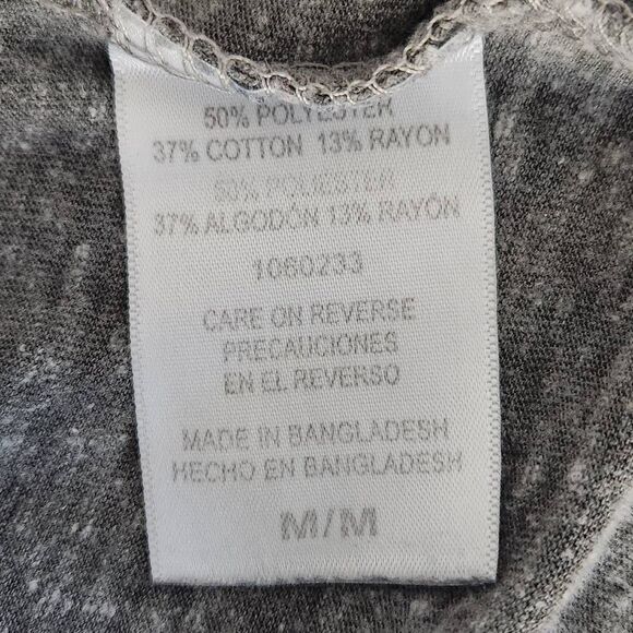 Women's University of Memphis Tigers Gray Raglan Short Sleeve Tee Size Medium - Picture 7 of 8